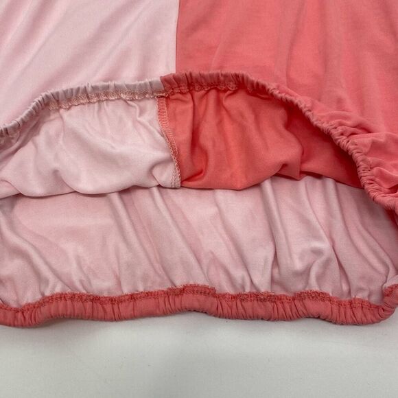 Anthropologie eri+ali Wrap Surplice Crop Top Color‎ Block Pink XS New - Picture 6 of 9